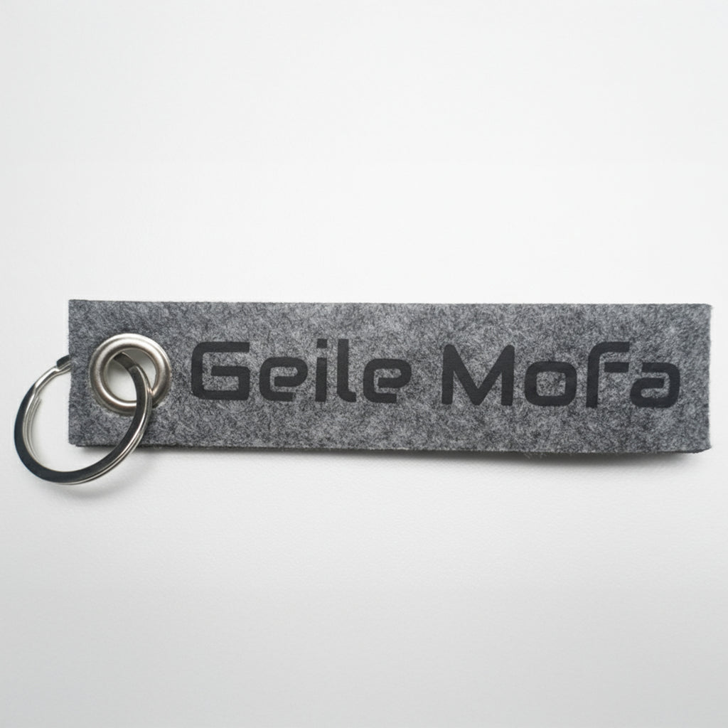 Schlüsselanhänger - Geile Mofa